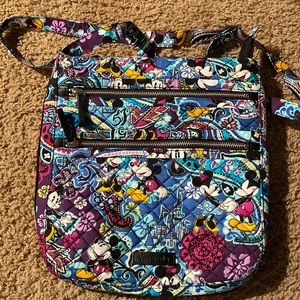 Vera Bradley Disney Triple Zip Hipster